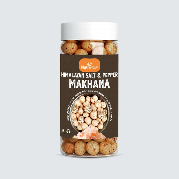 Nutriwow Himalaya Salt Makhana 80g - Nutriwow