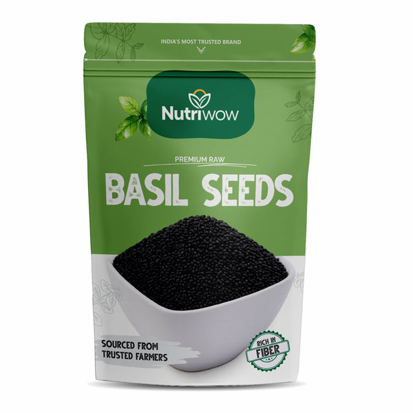 Nutriwow Premium Basil Seed | Tulsi Beej - Nutriwow