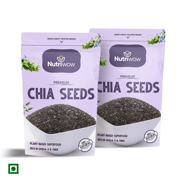 Nutriwow Premium Chia Seed | 500g (250g Pack of 2) - Nutriwow