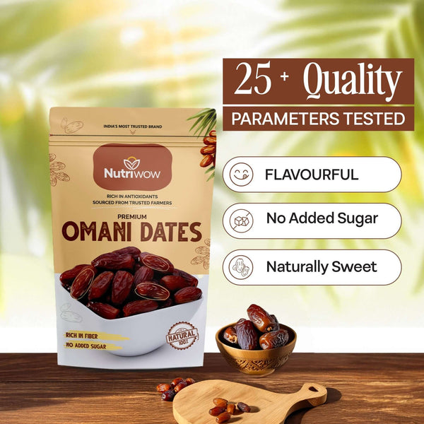 Nutriwow Premium Omani Dates | Khajur - Nutriwow