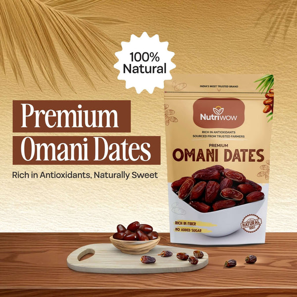 Nutriwow Premium Omani Dates | Khajur - Nutriwow