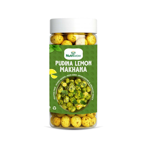 Nutriwow Pudina Lemon Makhana 80g - Nutriwow