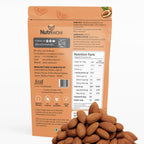 Nutriwow Premium Nuts & Dry Fruits Combo 1kg (Almonds 200g, Cashews 200g & Green Raisins 500g)