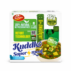 Kuddle Super Meal Jalapeno – Ready to Eat High Protein Meal | 16g Protein | No Preservatives | Free From Vegetable Oil | 225g