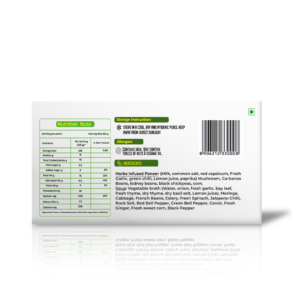 Kuddle Super Meal Jalapeno – Ready to Eat High Protein Meal | 16g Protein | No Preservatives | Free From Vegetable Oil | 225g