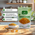 Nutriwow Premium Green Raisins | Kishmish 500g
