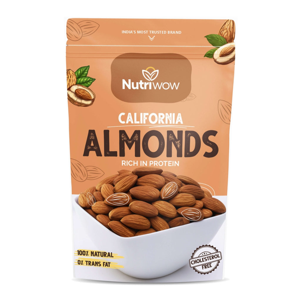 Nutriwow Premium California Almonds | Badam - Nutriwow