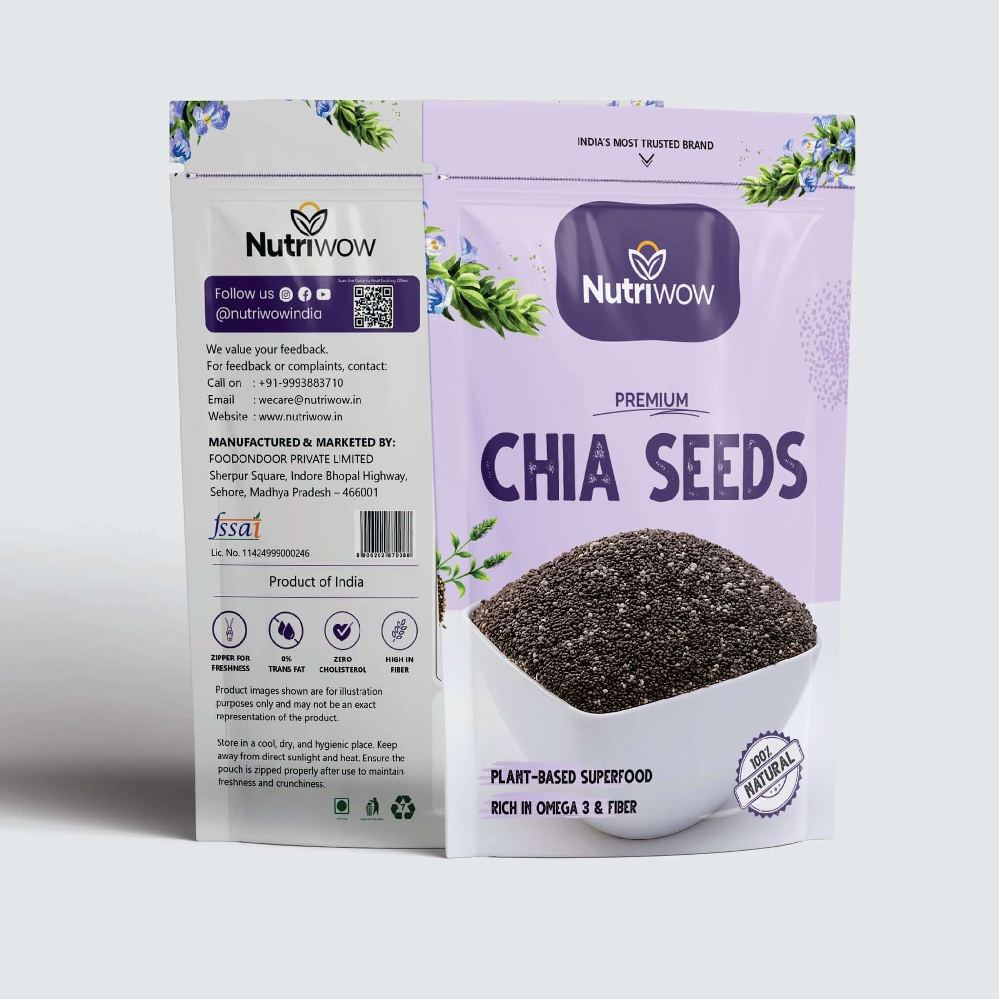 Nutriwow Premium Chia Seed - Nutriwow