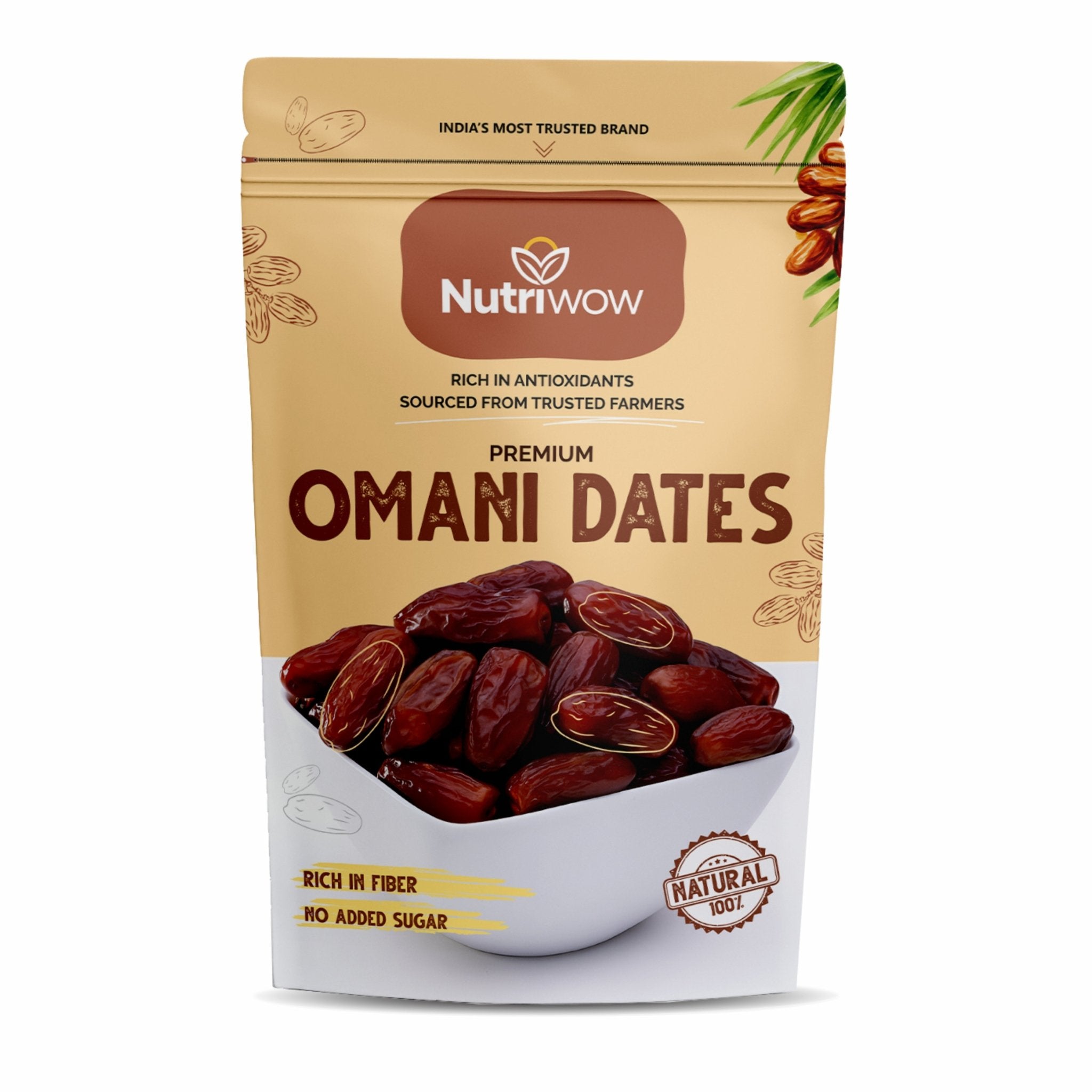 Nutriwow Premium Omani Dates | Khajur - Nutriwow