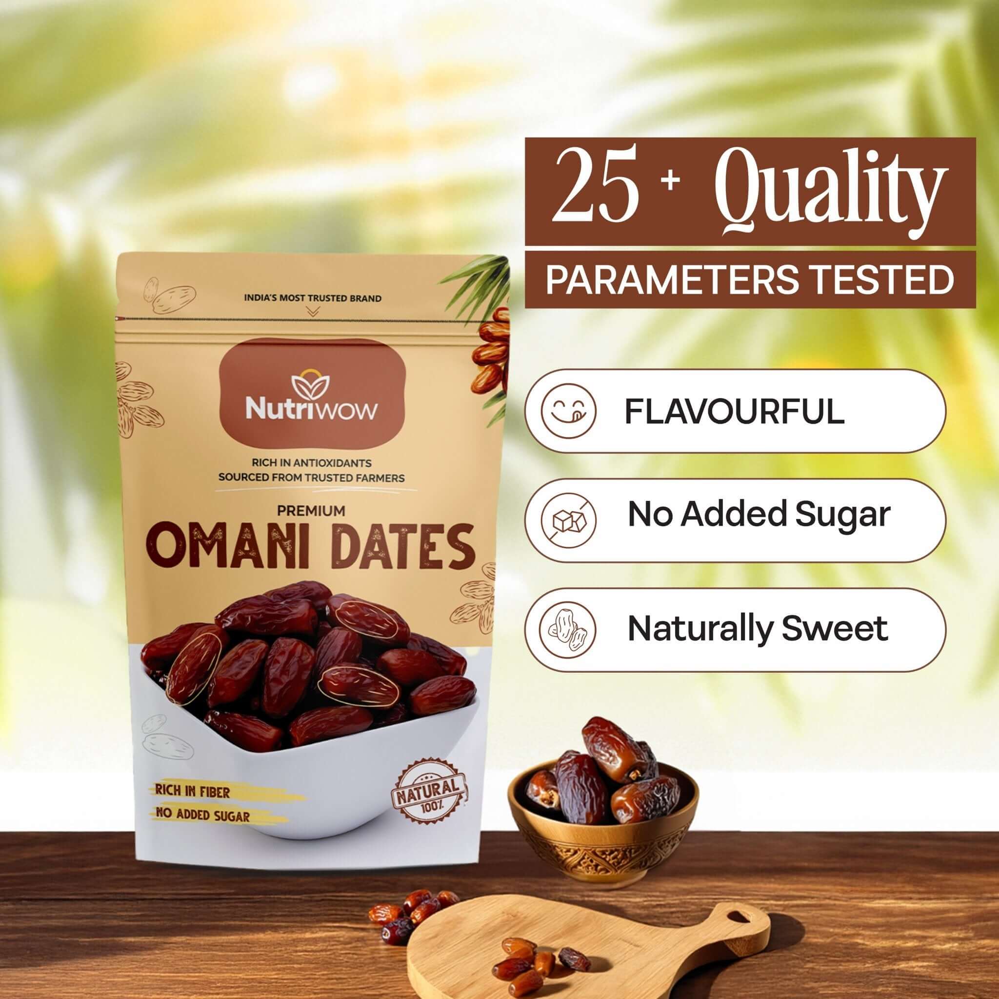 Nutriwow Premium Omani Dates | Khajur - Nutriwow