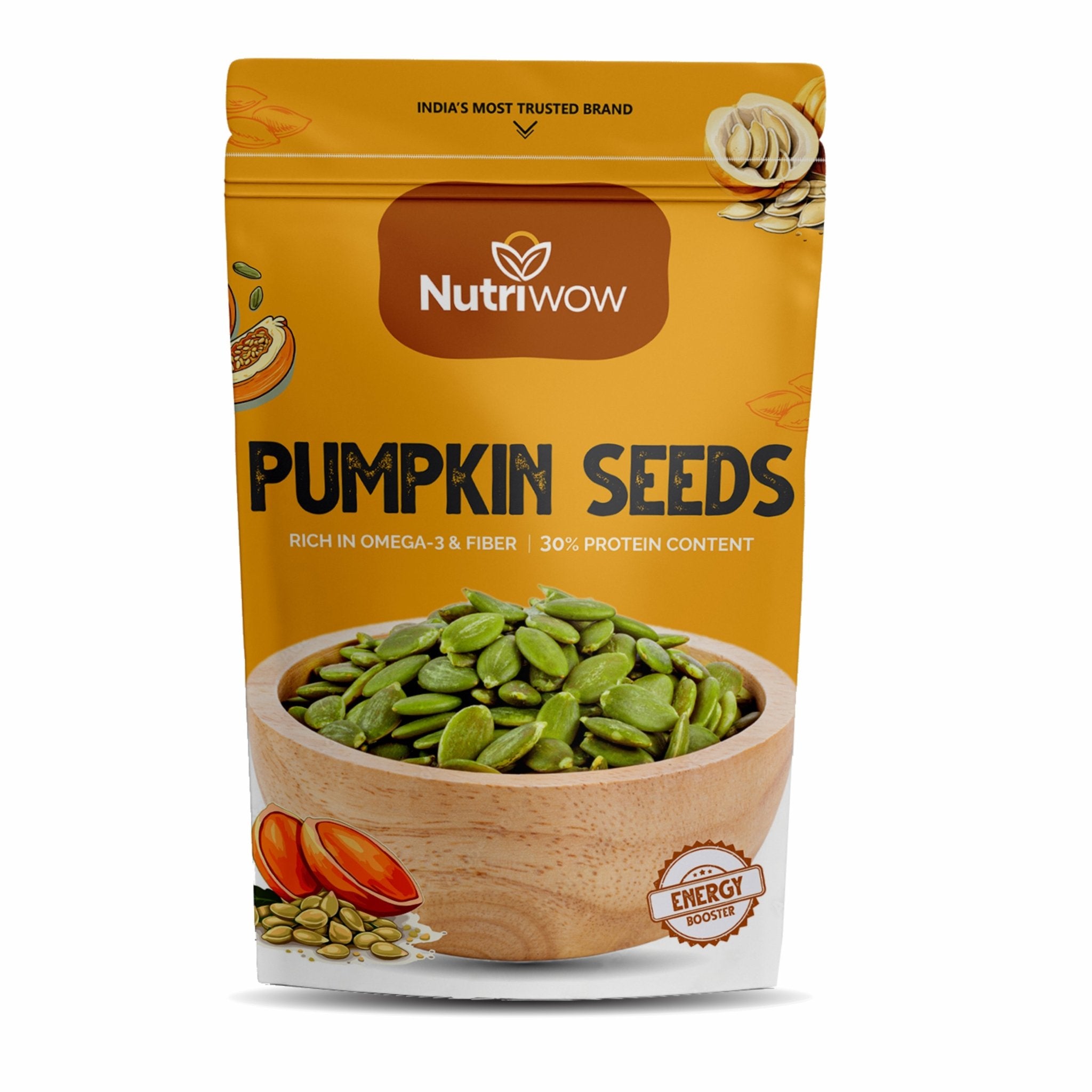 Nutriwow Premium Pumpkin Seed | Kaddu Beej - Nutriwow