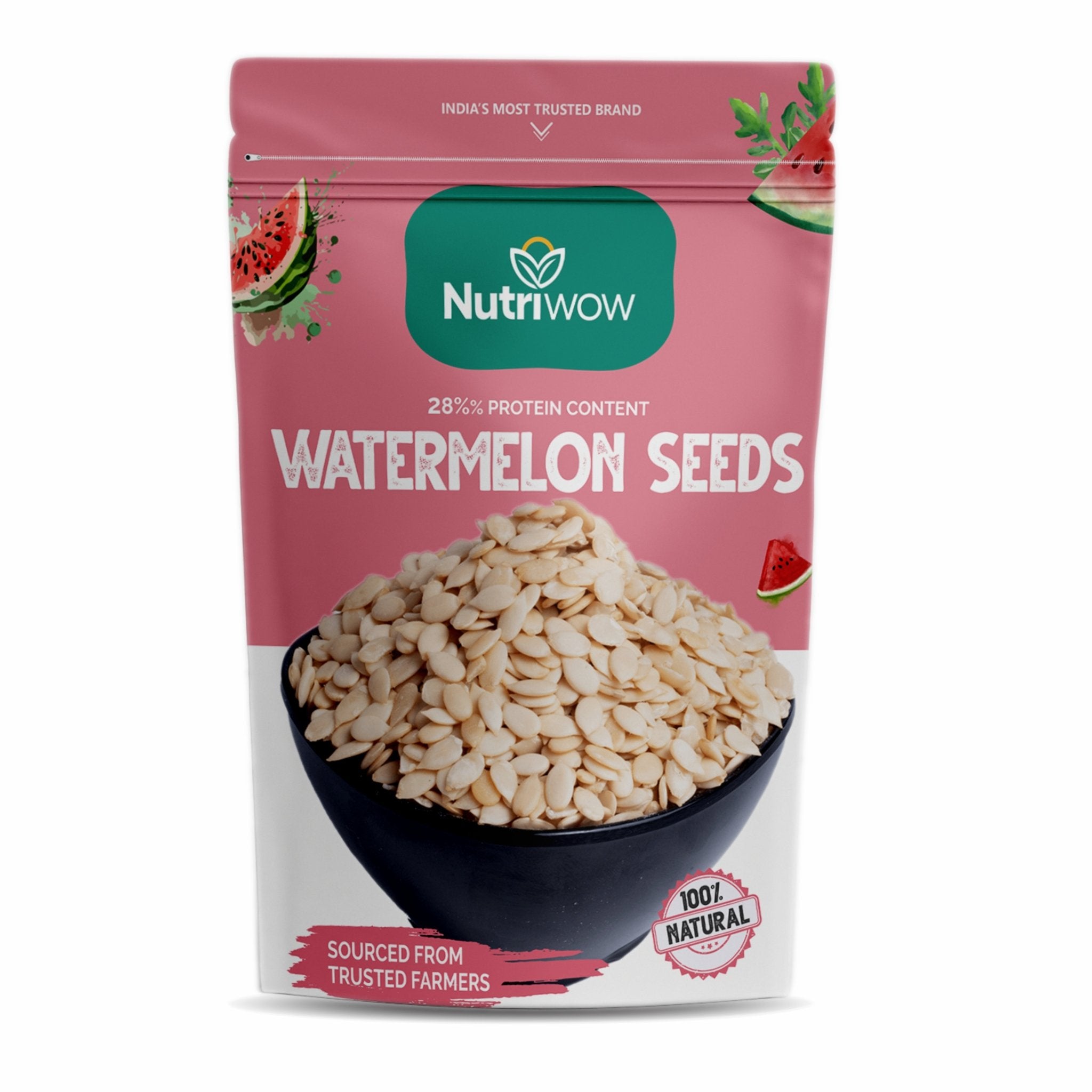 Nutriwow Premium Watermelon Seed | Magaj Tarbooj Beej - Nutriwow